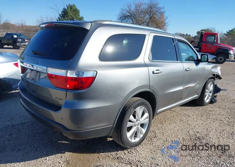 2012 Dodge Durango Crew z USA, uszkodzony, nr VIN 1C4RDJDG5CC108366